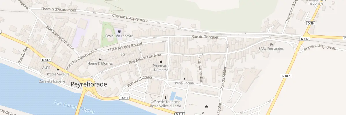 Plan du 10 Rue Lembarry à Peyrehorade