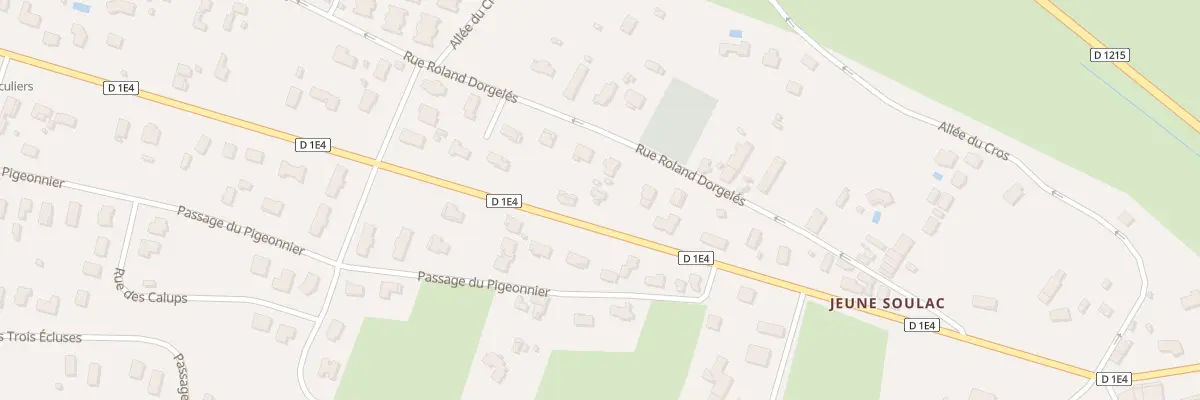 Plan du 102A Rue Roland Dorgelés à Soulac-sur-Mer