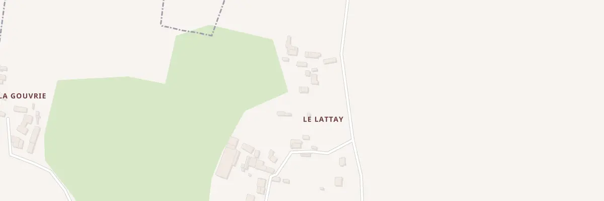 Plan du 49 Le Lattay à La Bazouge-du-Désert