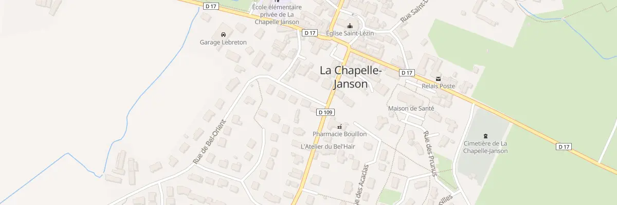 Plan du 8 Rue de Cimette à La Chapelle-Fleurigné