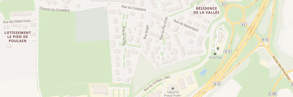 Plan du 11 Rue Roger à Isigny-sur-Mer