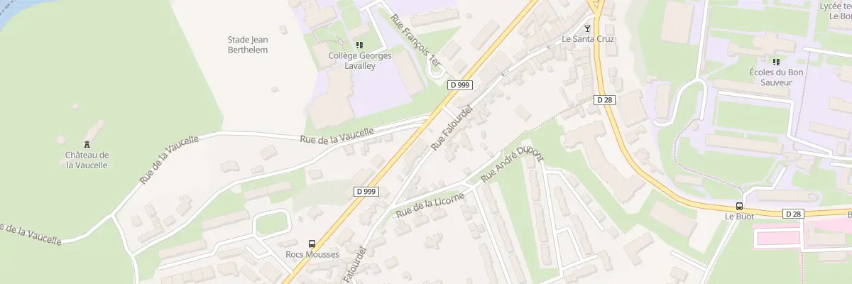 Plan du 18 Rue Falourdel à Saint-Lô