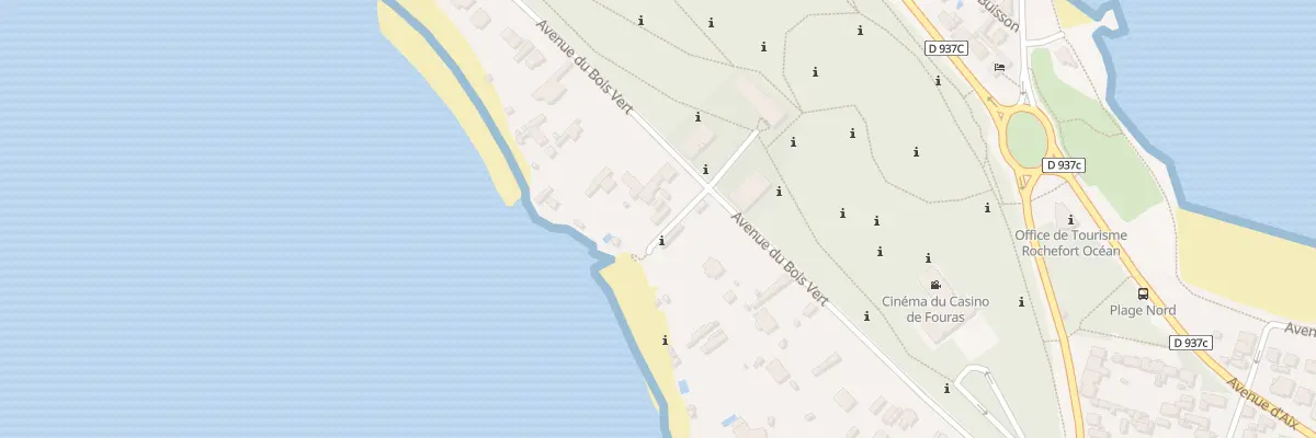 Plan du 48 Av du Bois Vert à Fouras