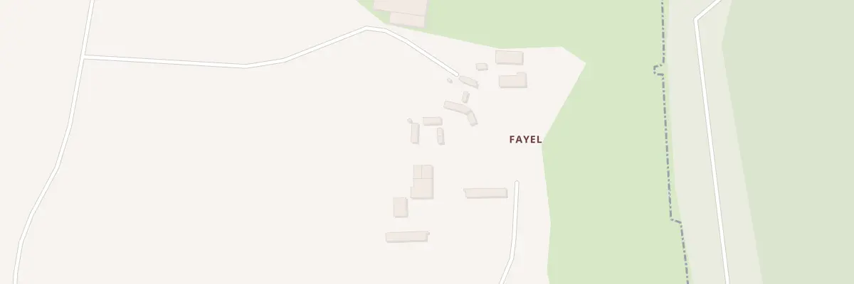 Plan du 2 Fayel à Argentré-du-Plessis