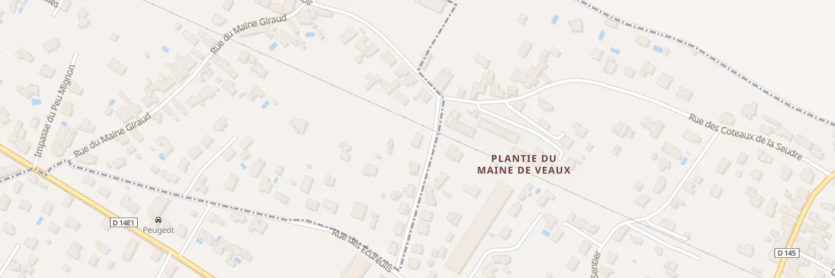 Plan du 11 Rue du Maine Planty à Arvert