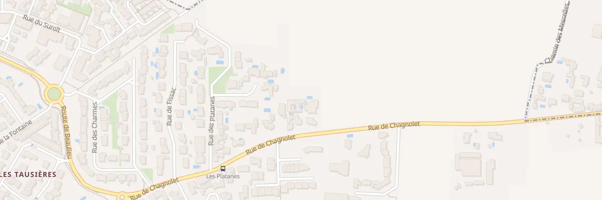 Plan du 85C Rue de Chagnolet à Périgny