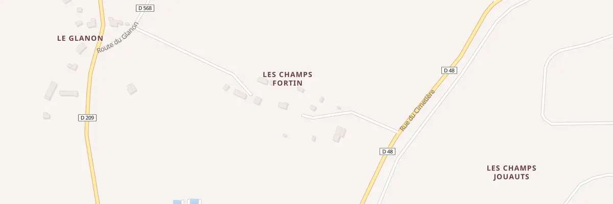 Plan du 2 Imp des Champs Fortin à Cuves