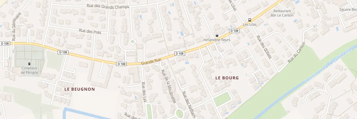 Plan du 57B Grande Rue à Périgny