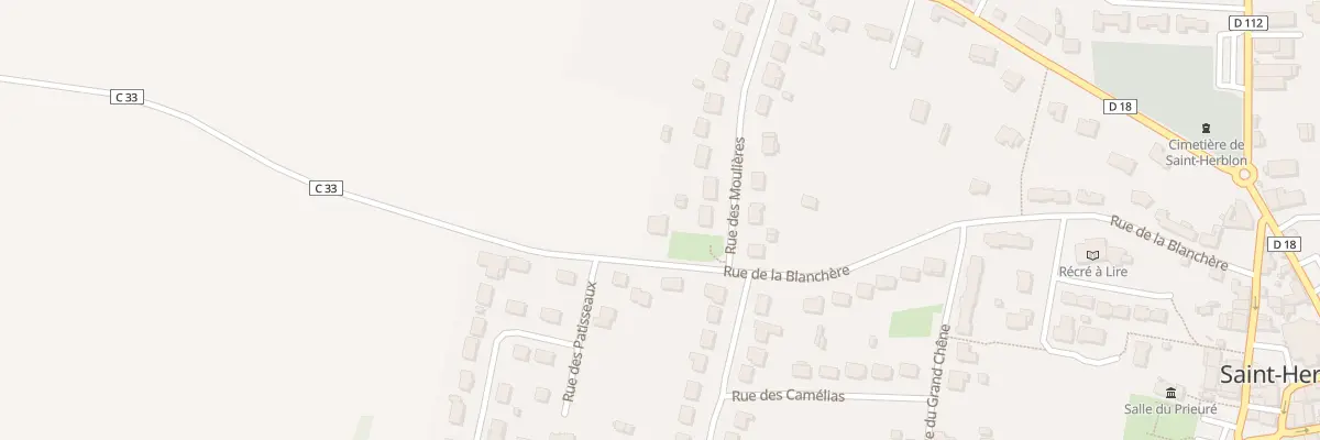 Plan du 16 Rue de la Blanchère à Vair-sur-Loire