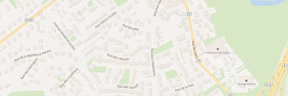 Plan du 63 Rue Jean Moulin à Isigny-sur-Mer