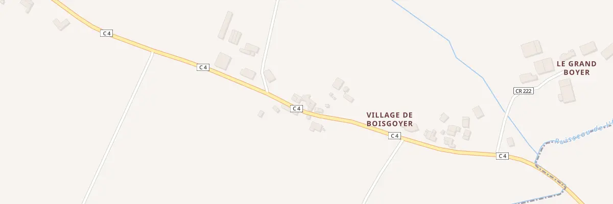 Plan du 5138 Boisgoyer à Vendrennes