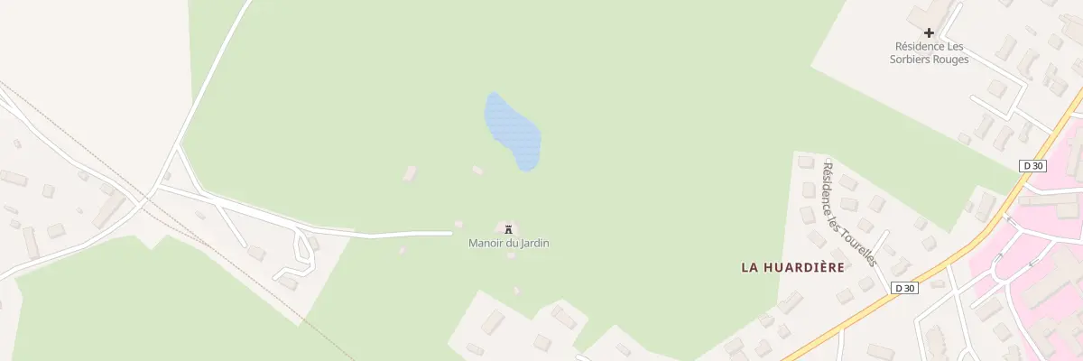 Plan du 9004 Le Jardin - St-Hilaire à Saint-Hilaire-du-Harcouët