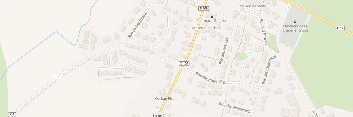 Plan du 39T Lot Bel Orient à La Chapelle-Fleurigné