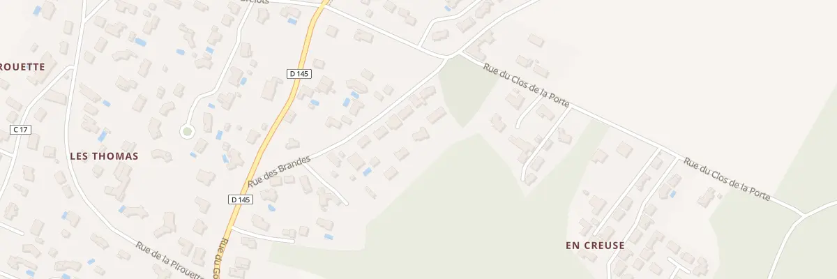 Plan du 14B Rue des Brandes à Étaules