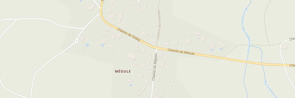 Plan du 39 Che de l’Estey à Sanguinet