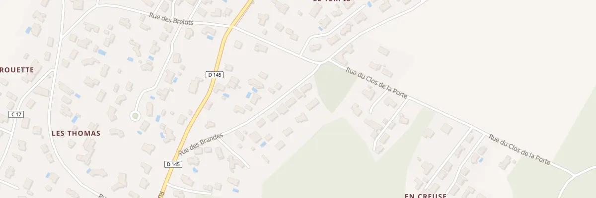 Plan du 24 Rue des Brandes à Étaules