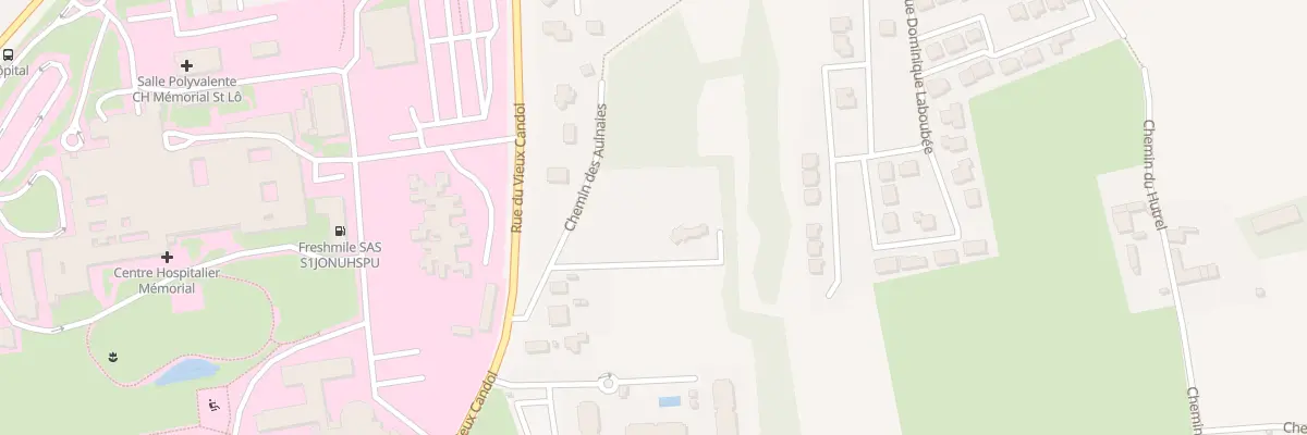 Plan du 50 Che des Aulnaies à Saint-Lô