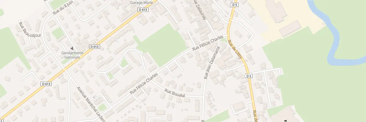 Plan du 11 Rue Félicie Charles à Isigny-sur-Mer