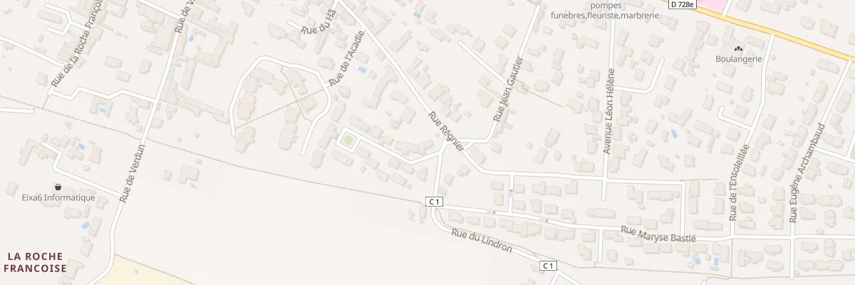 Plan du 2 Rue des Muriers à Marennes-Hiers-Brouage