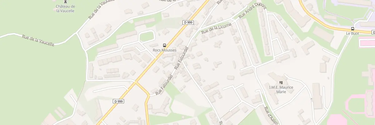 Plan du 1 Rue de la Gouerie à Saint-Lô