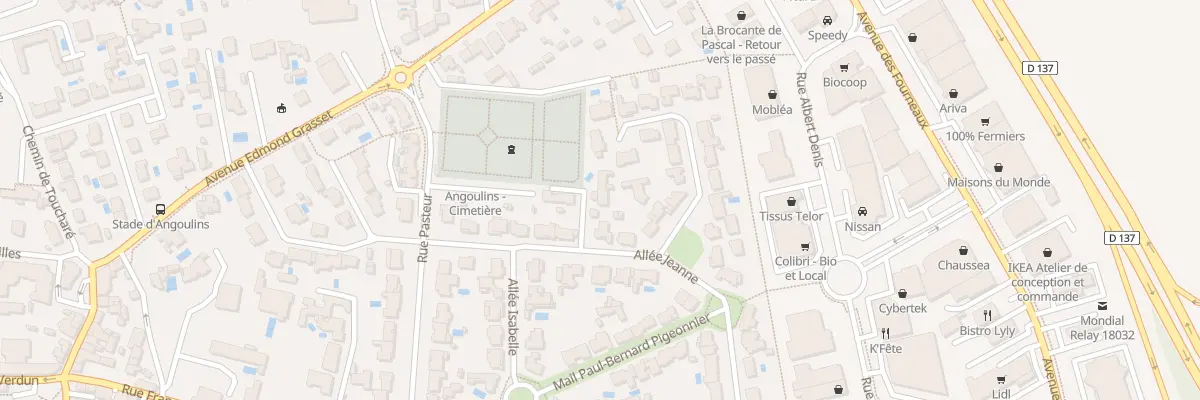 Plan du 13T All Jeanne à Angoulins