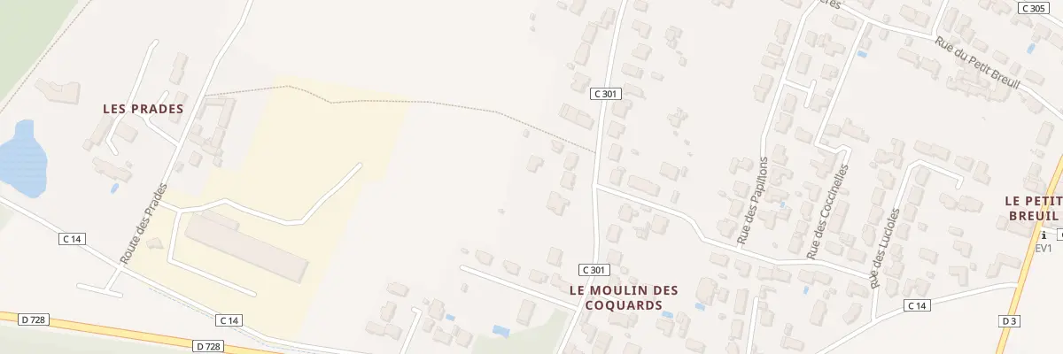 Plan du 28Q Rue Goulbeneze à Marennes-Hiers-Brouage