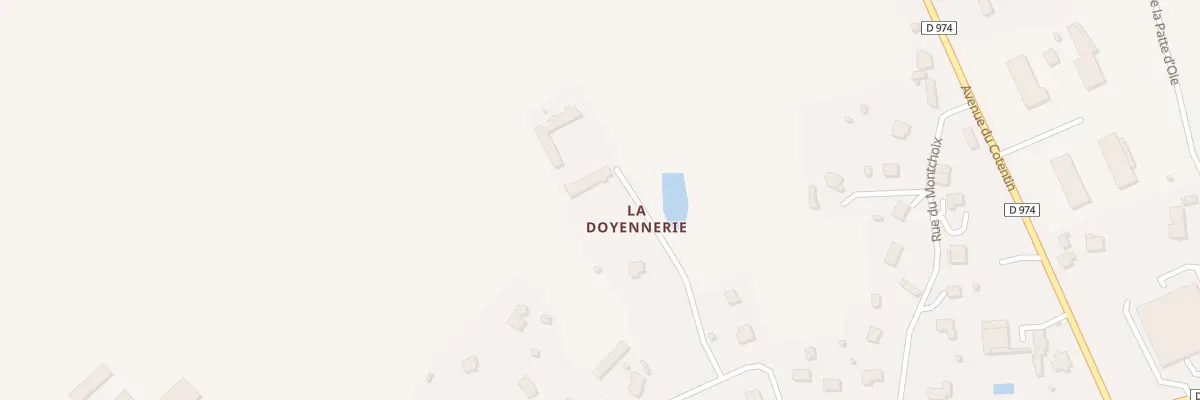 Plan du 3 La Doyennerie à Saint-Georges-Montcocq