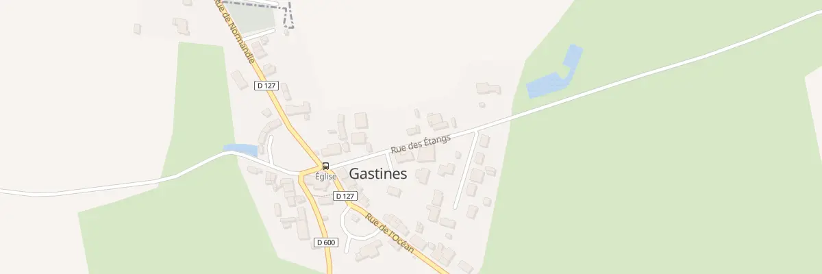 Plan du 7 Rue des Etangs à Gastines