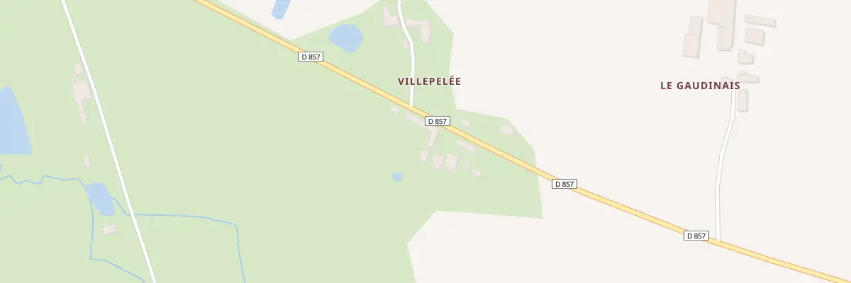 Plan du 5155 Villepelle à Erbrée