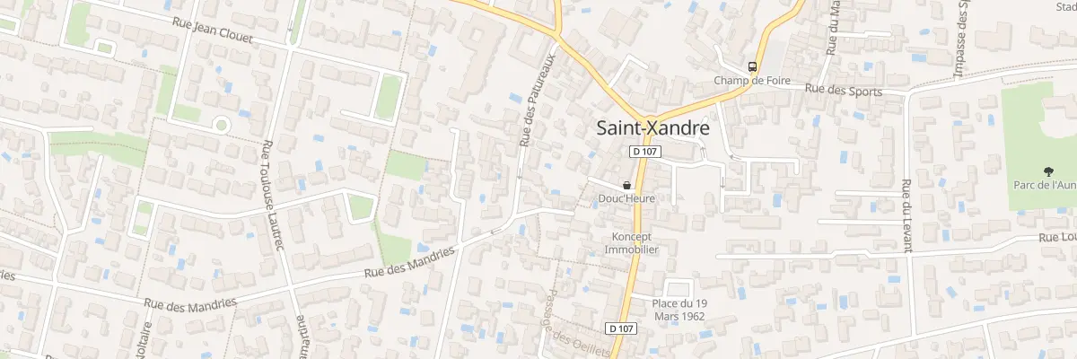 Plan du 13 Rue des Patureaux à Saint-Xandre