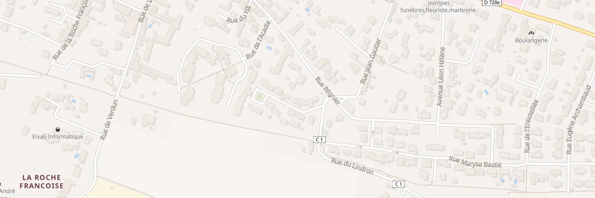 Plan du 6 Rue des Muriers à Marennes-Hiers-Brouage