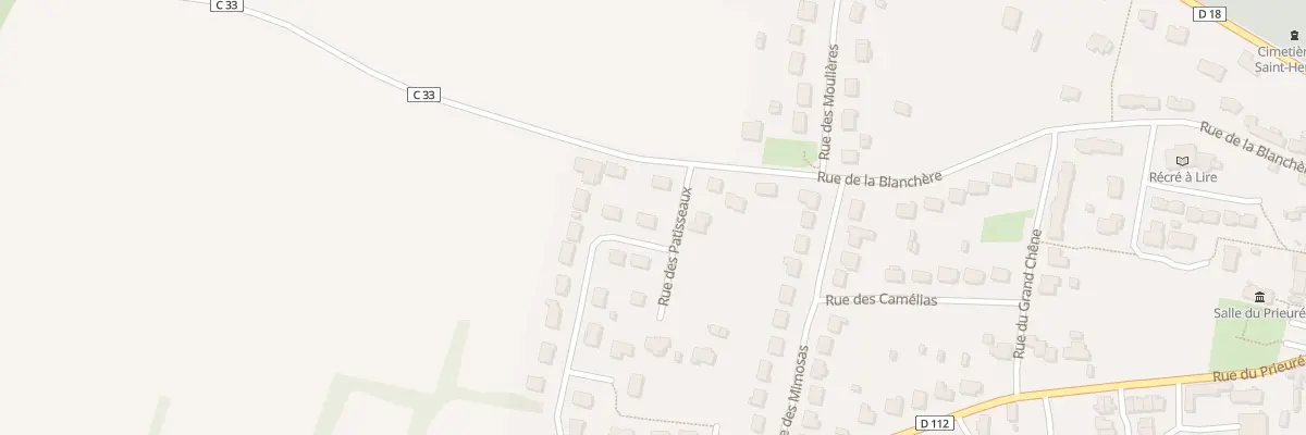 Plan du 2 Rue des Patisseaux à Vair-sur-Loire