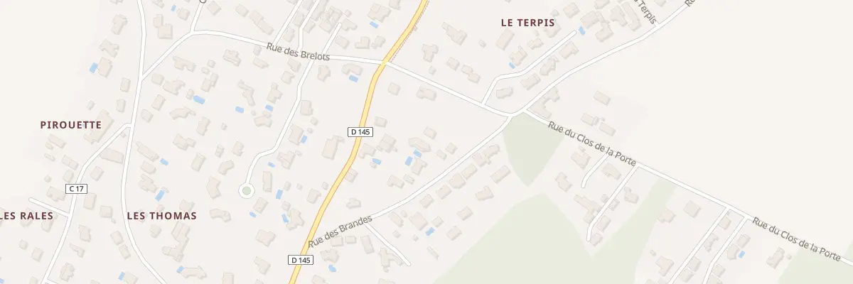 Plan du 13B Rue des Brandes à Étaules