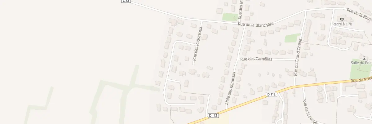 Plan du 7 Rue des Patisseaux à Vair-sur-Loire