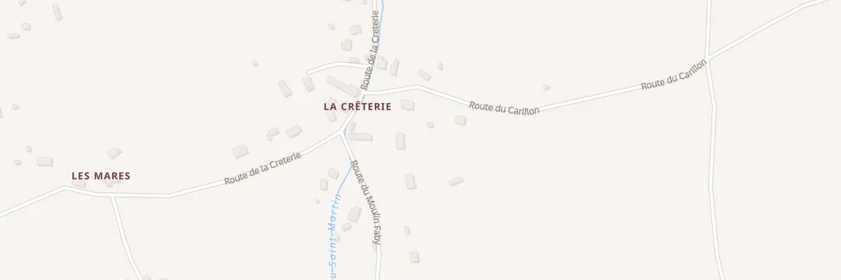Plan du 5140B La Creterie à La Meauffe