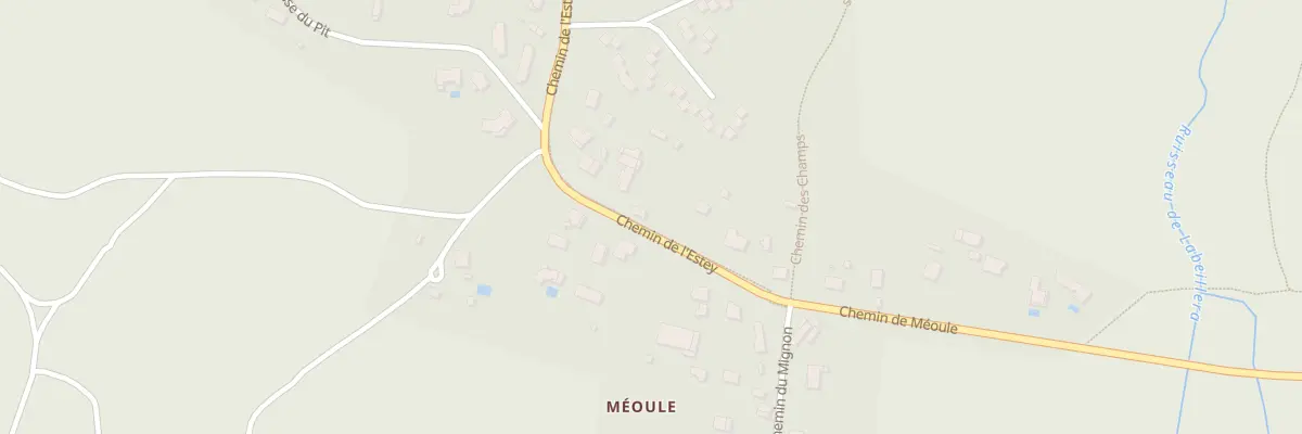 Plan du 112 Che de l’Estey à Sanguinet