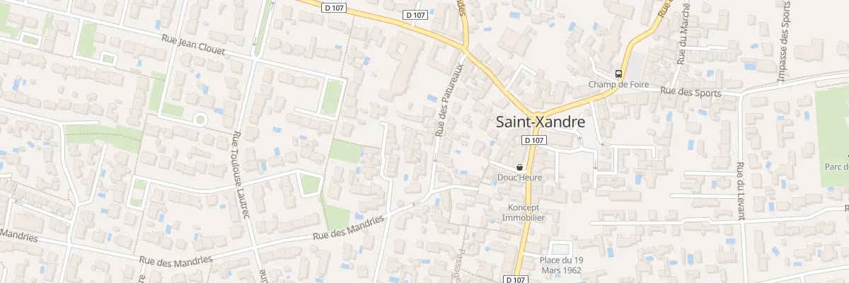 Plan du 16 Rue des Patureaux à Saint-Xandre