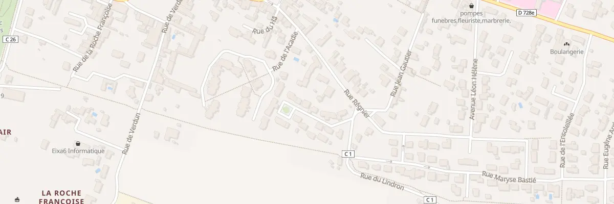 Plan du 10 Rue des Muriers à Marennes-Hiers-Brouage
