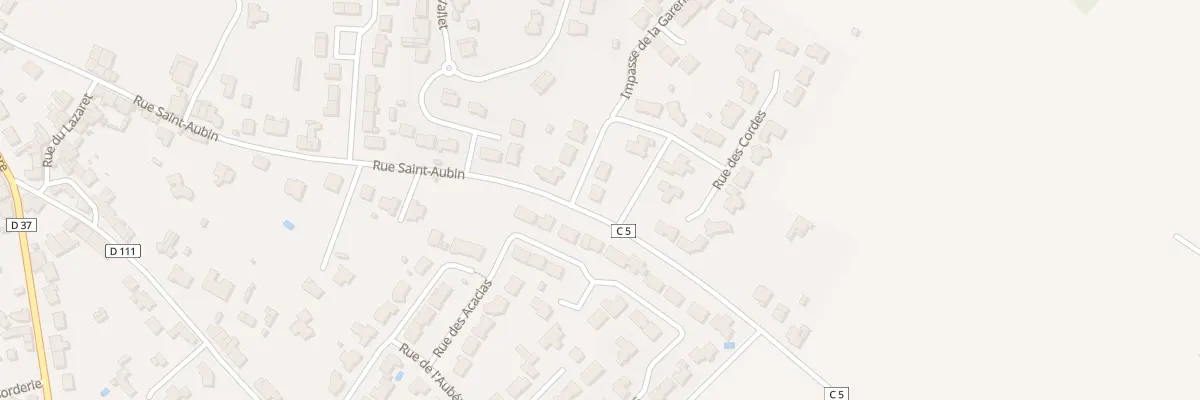 Plan du 2 Rue des cordes à Tiffauges