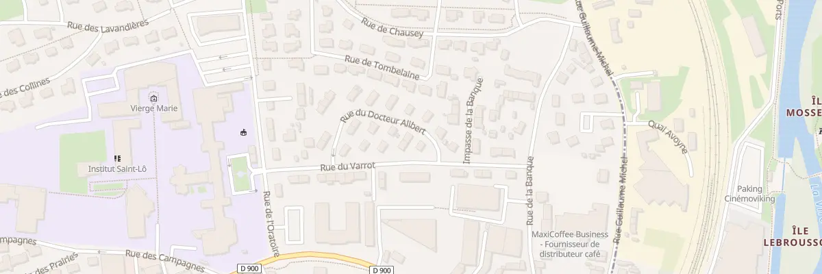 Plan du 2 Rue du Docteur Alibert à Agneaux