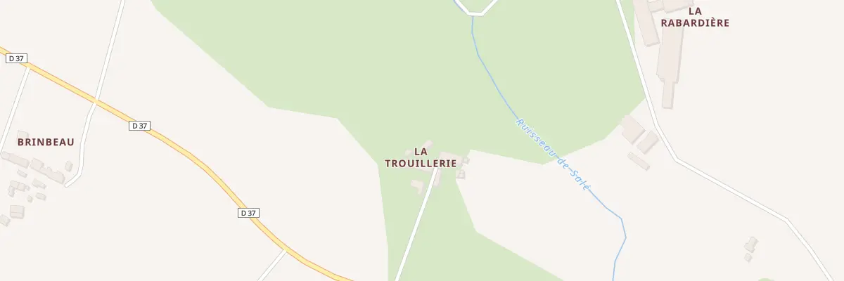 Plan du 5061 La Trouillerie à Brielles