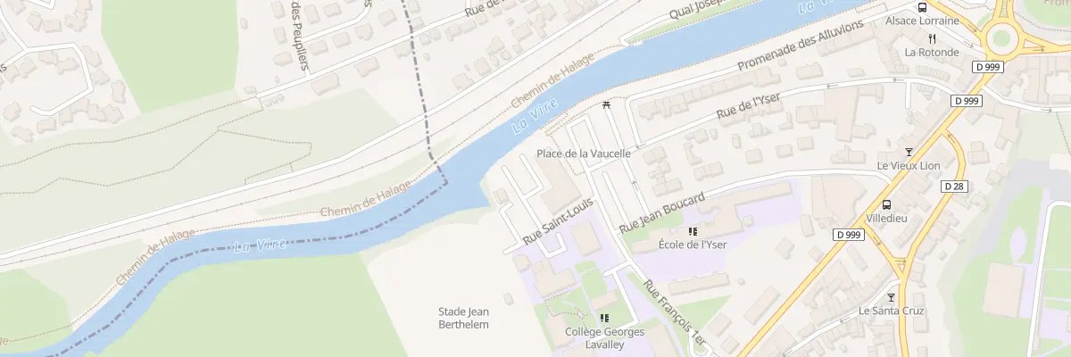 Plan du 2 Pl de la Vaucelle à Saint-Lô