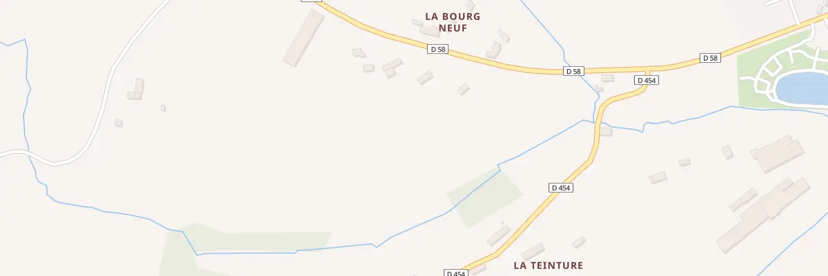 Plan du 625 Rte de Percy à Montbray