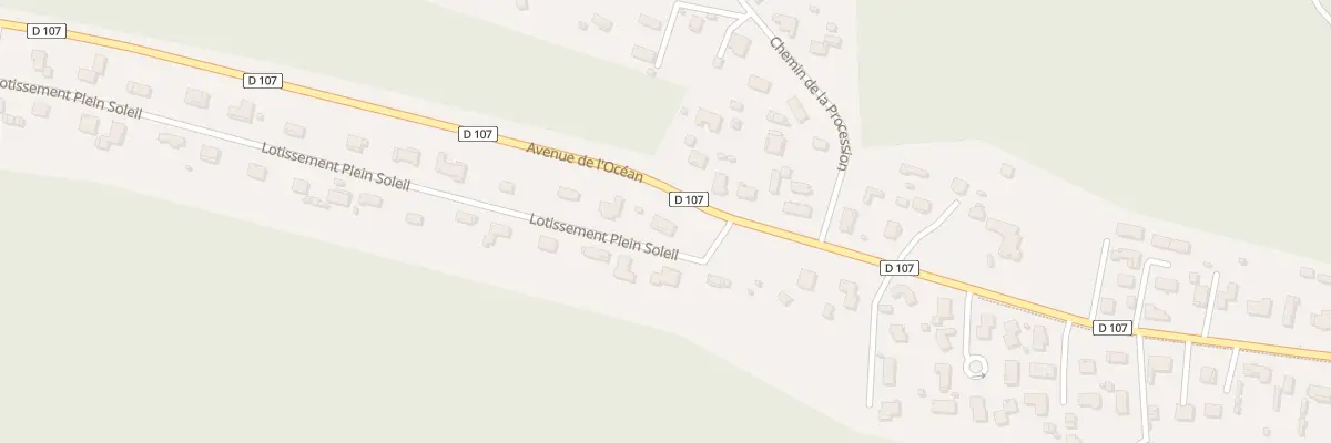 Plan du 2 Lot Plein Soleil au Porge