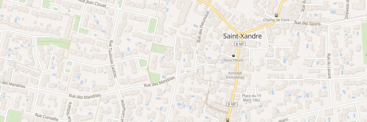 Plan du 20 Rue des Patureaux à Saint-Xandre