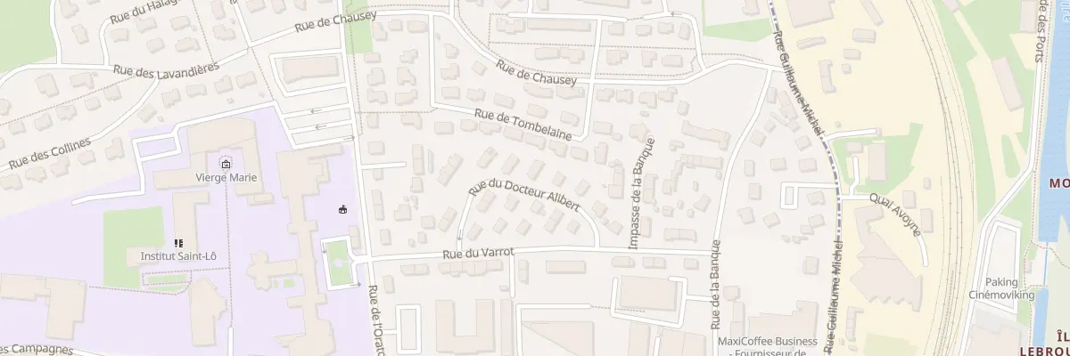 Plan du 7 Rue du Docteur Alibert à Agneaux
