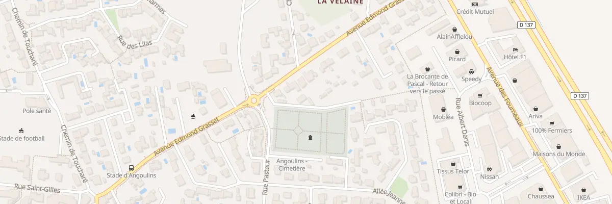 Plan du 5500F Rue du Cimetiere à Angoulins