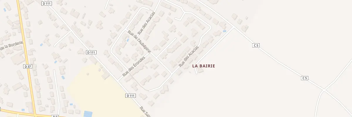 Plan du 3 Rue des acacias à Tiffauges