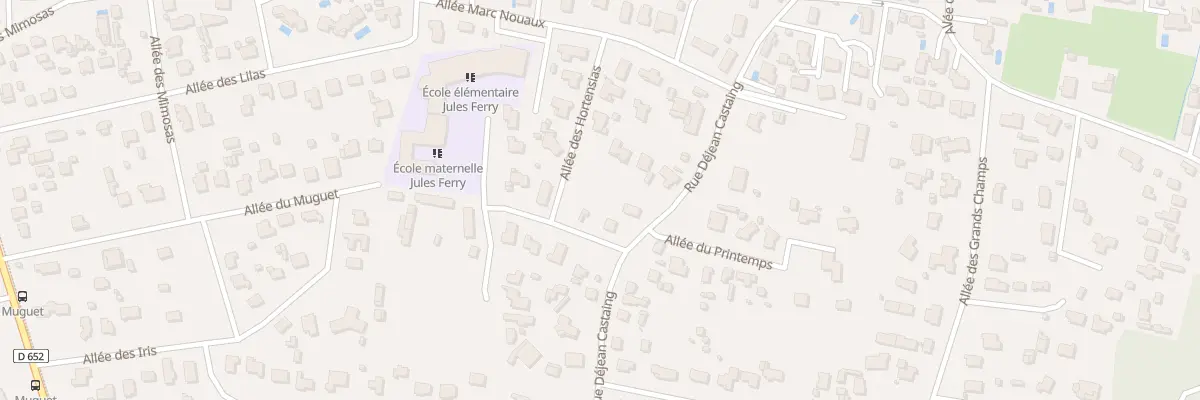 Plan du 36Q Rue Dejean Castaing à Gujan-Mestras