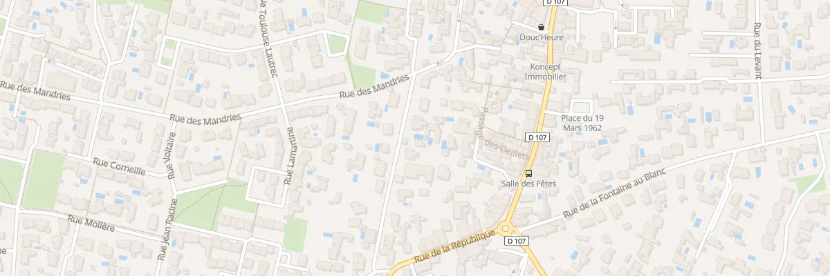 Plan du 25 Rue des Patureaux à Saint-Xandre